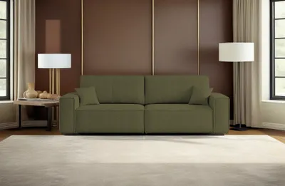 Produktbild von Kaiser Möbel Sofa mit Schlaffunktion BEST Stoff Quelle Olive