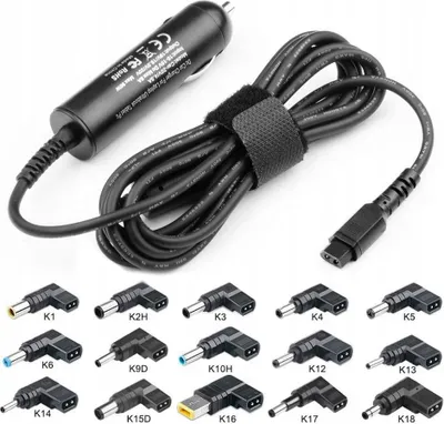 Zdjęcie produktu dla CoreParts MBXUN-90W-DC0001, Uniwersalne, Wewnętrzna, 10-15 V, 90 W, 20 V, DC1-to-DC2
