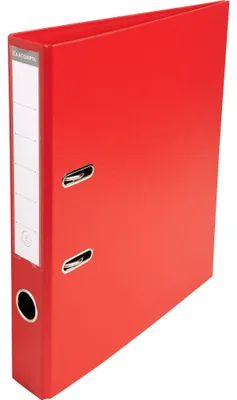 Image de Exacompta 10x Classeur à levier PVC A4 dos de 50mm. Rouge 53545E
