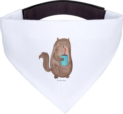 Produktbild von Mr. & Mrs. Panda Halstuch Für Hunde Katze Dose - Weiß - Geschenk, Katzen, Hund, Hundehalstuch, Tuch, Katzenfutter, Cats, Cat, trinken, Durstig, Hunde-Bandana