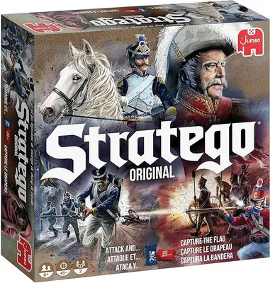 Imagen del producto de Stratego - Edición original, juego de estrategia, para 2 jugadores, a partir de 8 años