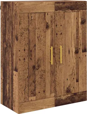 Zdjęcie produktu dla Szafka wisząca Stare drewno 69,5 x 34 x 90 cm