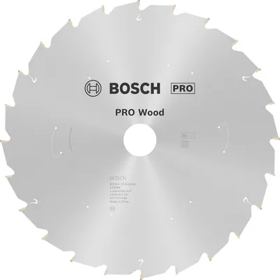 Productafbeelding van PRO Wood accuslijpblad voor cirkelzaag, 254 x 2,2 x 30 mm, T24