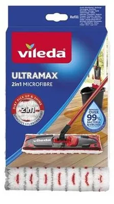 Obrázok produktu pre Mop, náhradný, plochý, 2 v 1, VILEDA "Ultramax"