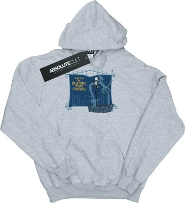 Produktbild von Disney - "Nightmare Before Christmas Jack And The Well" Kapuzenpullover für Jungen BI10994 (140-146) (Grau)