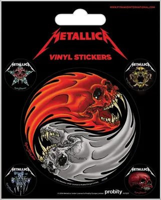 Produktbild von Metallica - Sticker-Sets - Yin & Yang Skulls