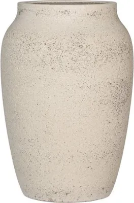 Obrázek produktu pro Kvetinác Hera Chalk White - L - D51xH74cm - Extra velký kvetinác v elegantním