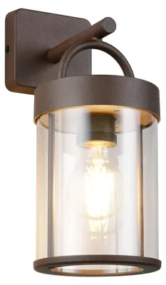 Produktbild von Reality R26476124 Almeria E27 Wandleuchte Rostfarbig IP44