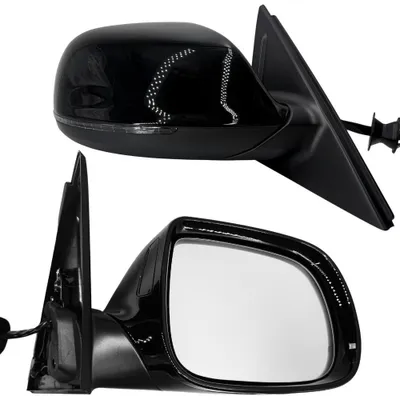 Immagine prodotto di Specchietto retrovisore esterno destro BILMAX per Audi Q5 8R 2009-2016 | SQ5 2014-2016 Ripiegabile elettricamente, memoria, BLIS, nero lucido, 15+2 PIN (lato passeggero)