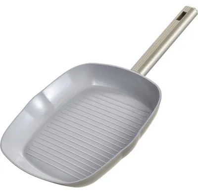 Obrázok produktu pre Grilová panvica Swiss Haus SH-SCGP28CH, 28 cm, Sapphire-keramický povrch, Indukcia, Šampanská