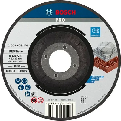 Produktbild von PRO Stone Trennscheibe, 125 x 2,5 x 22,23 mm
