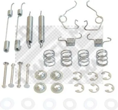 Produktbild von MAPCO Zubehörsatz Bremsbacken 9715 Hinten für FORD TRANSIT MK-5 Bus (E)