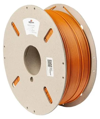 Produktbild von Spectrum 3D Filament, r-PETG, 1,75mm, 1000g, 80592, gelb orange