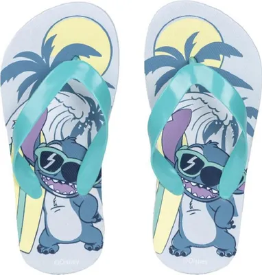 Produktbild von Disney Lilo & Stitch Flip-Flops – Bequeme Sandalen mit Palmen-Design 30/31