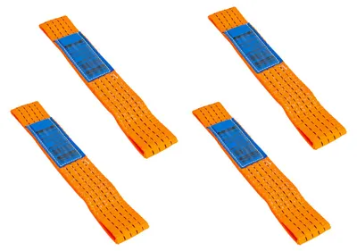 Obrázok produktu pre Sada štyroch prepravných postrojov pre príves UNITRAILER 0,3m/50mm/4t oranžová