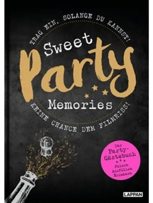 Produktbild von Sweet Memories: Party! Ausfüllbuch für Partygäste