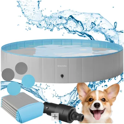 Produktbild von tectake® Hundepool Nele verschiedene Größen schneller Auf- und Abbau