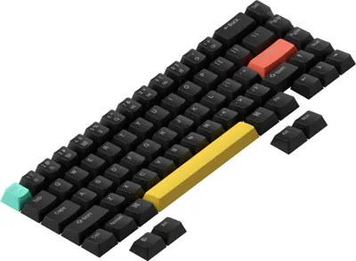 Obrázek produktu pro Nuphy Sada kláves pro mechanickou klávesnici Halo65 Cherry Profile Shine-through PC Keycaps ANSI US