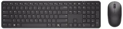 Produktbild von DELL Pro 5 KM526, Kabellos, RF Wireless, Plunger key switch, QWERTZ, Schwarz, Maus enthalten