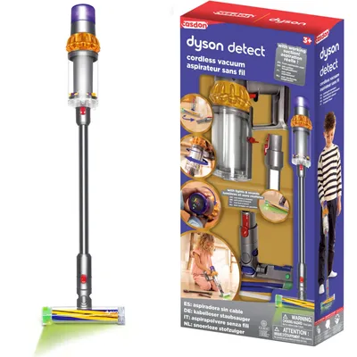 Immagine prodotto di Aspirapolvere senza fili Dyson Detect per bambini, con effetti sonori e luminosi, prodotto da Casdon