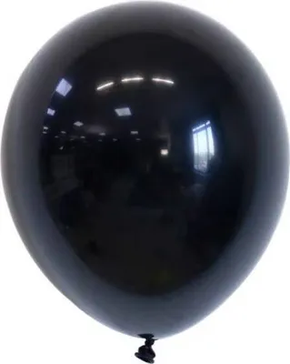 Produktbild von Latexballons schwarz 50 Stück 30cm - Cakesicq