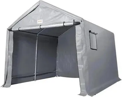 Productafbeelding van Famanu carportvervangend dak - 3 meter x 4,5 meter - Waterdicht - Geschikt voor zware belasting - Grijs