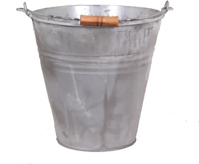 Produktbild von Zink Eimer mit Henkel Landhausstil 1,6 Liter, Shabby-Look