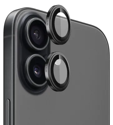 Zdjęcie produktu dla Blueo - Sapphire Crystal Original Szkło obiektywu na iPhone 17 - czarne