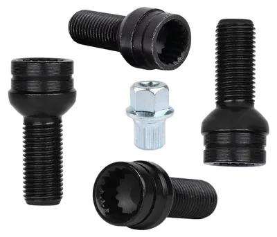 Image de Jeu de 4 vis à tête cylindrique M14 x 1,5 mm