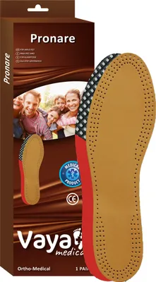 Produktbild von Vollorthopädische Pronationseinlagen für Hallux valgus Vaya Pronare 40 1 Paar