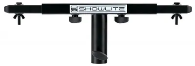 Image de Traverse pour pied de 2 lampes, envergure 35 - 53 cm, noir