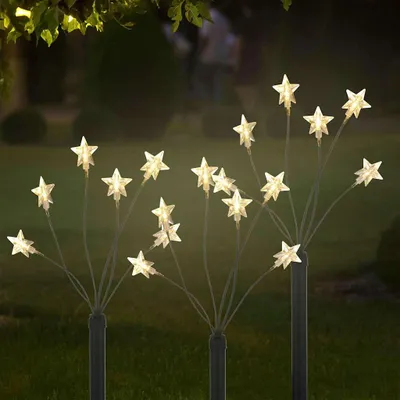 Produktbild von HI Weihnachtsbeleuchtung Sternen-Leuchtstäbe
