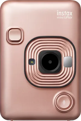 Obrázek produktu pro Fujifilm instax mini LiPlay, Růžové zlato, MicroSD (TransFlash), Vypnutí blesku, Blesk zapnutý, LCD, USB