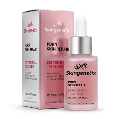 Produktbild von Skingenetix PDRN Serum - Regenerierendes Gesichtsserum mit Kupferpeptid und Hyaluronsäure - 30 ml