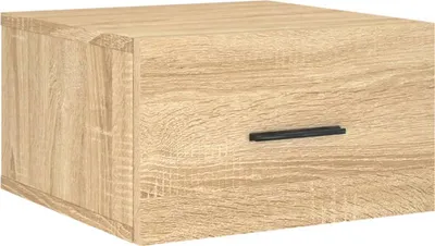 Produktbild von vidaXL Wand-Nachttisch Sonoma-Eiche 35x35x20 cm