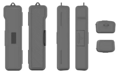 Immagine prodotto di INF Custodia protettiva in silicone compatibile con DJI Osmo Pocket 3 — Antipolvere e antiurto Grigio