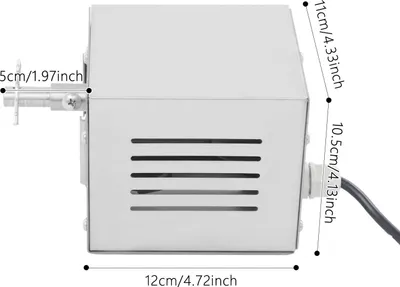 Produktbild von Grillmotor - Rotisserie-Motor 25 W - Edelstahl - Für Grillspieße und Spanferkelgrill - Automatischer Drehspießantrieb - Silber