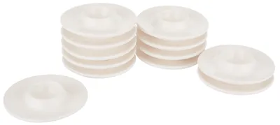 Produktbild von Eierbecher weiß, D: 9,8 cm, Lochgröße 3,9 cm, 12 Stück