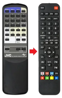 Produktbild von Fernbedienung passend für JVC RM-SR230RU