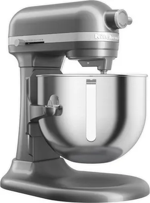 Produktbild von KitchenAid Schwere Standmixer Mit Schüssel 6,6Ltr Silber 5KSM70JPXBCU