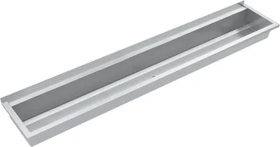 Immagine prodotto di KWC AR Vasca di lavaggio, PLANOX, acciaio inox, W.-Mont., 2100x210x442 mm, con banco a braccio