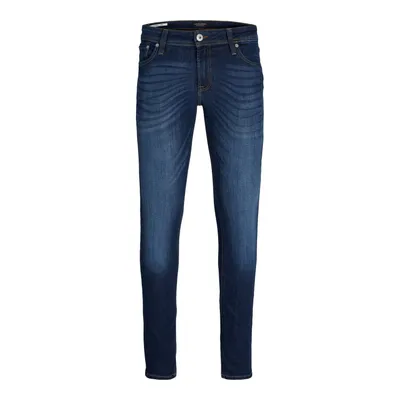 Produktbild von Jack & Jones 12110056, Blau, Jeans, Baumwolle, Elasthan, Polyester, Nicht bleichen, Natürliche Trocknung, Nicht chemisch reinigen