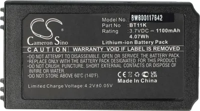Produktbild von vhbw Akku Ersatz für Ikusi BT11K für Industrie-Funkfernsteuerung Fernbedienung (1100 mAh, 3,7 V, Li-Ion)
