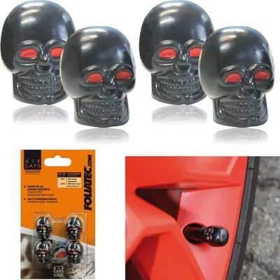 Immagine prodotto di Tappi valvola SKULL set di 4