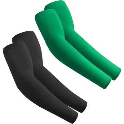 Immagine prodotto di Coprisgambe sportivi, confezione da 2, colore nero e verde, per uomo e donna