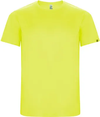 Immagine prodotto di Roly Eco CA0427 | Maglietta funzionale Imola da uomo - 50% poliestere riciclato - Colore: Fluor Yellow 221 - Taglia: 3XL