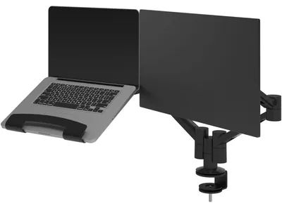 Obrázek produktu pro Dataflex 58.653, Svorka/prošroubování, 14 kg, 0 mm (0"), 85,1 cm (33.5"), 100 x 100 mm, Černá