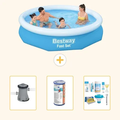 Obrázok produktu pre Bestway Fast Set, kruhový bazén - 305x66 cm - 4-dielna sada, model S22638