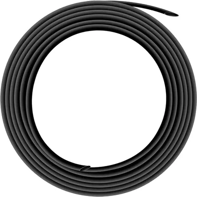 Zdjęcie produktu dla 4 sztuki czarnej rurki termokurczliwej 4 mm na 1,5 m (łącznie 6 metrów)