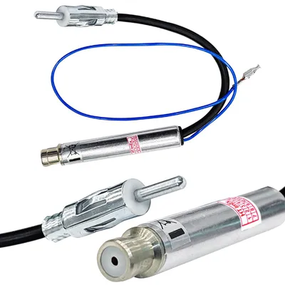 Produktbild von Phantomeinspeisung Antennenadapter DIN Verstärker kompatibel mit VW Audi Seat Skoda
